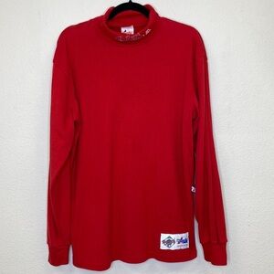 Vintage Cleveland Indians Turtleneck Sweater Size XL